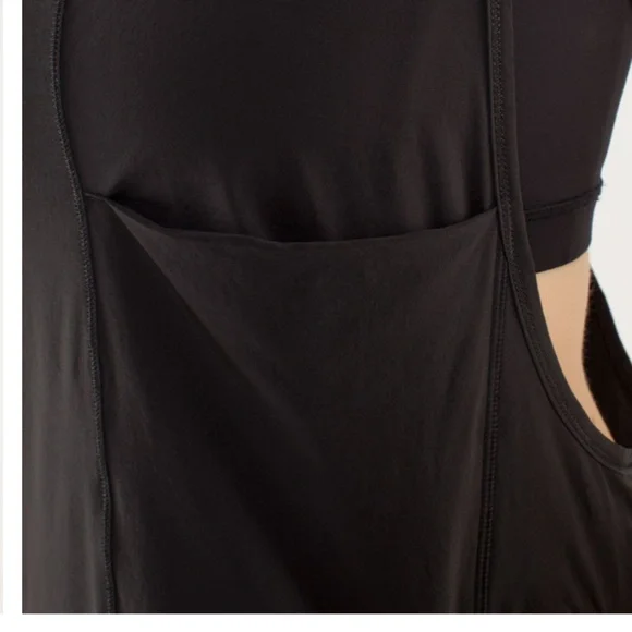 Lululemon Run: For Your Money Tank Sz 6 Black - Picture 5 of 16